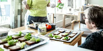 Sengeløse Plejecenter Afdeling A 1 Øst Caféen