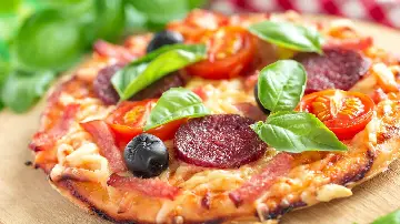 Buffalo Pizza og kebab