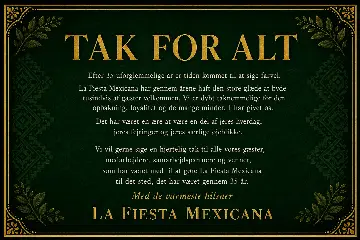 La Fiesta Mexicana
