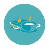 Seaside food logo